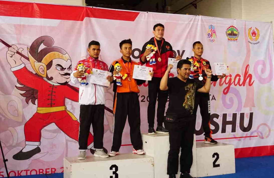 Meraih Juara III Wushu Tingkat Propinsi Jawa Tengah