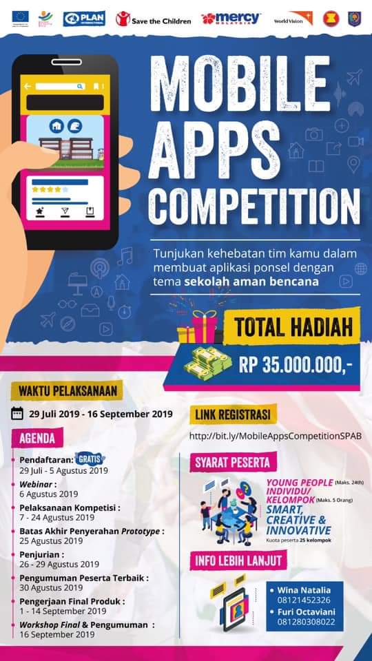 Raih Total Hadiah 35 Juta  di Mobile Apps Competition